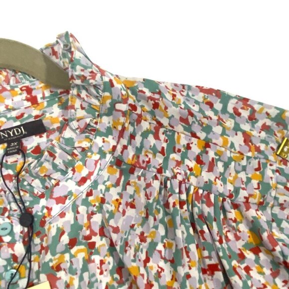 NYDJ Colorful Patterned Blouse - Picture 5 of 13